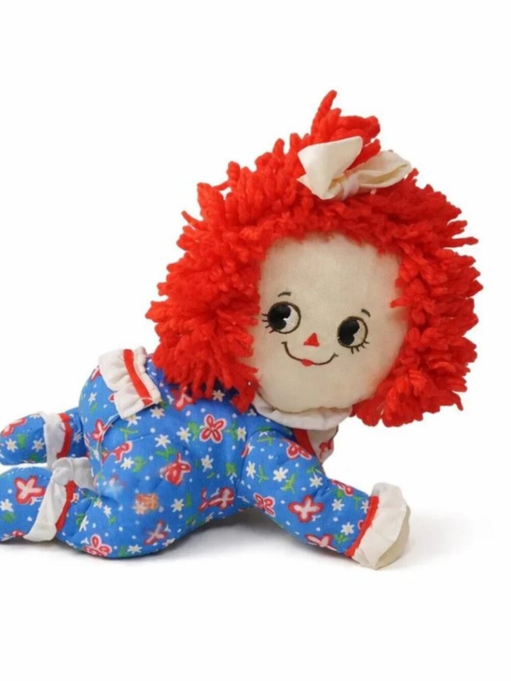 Crawling Raggedy Ann Baby Doll 1980's